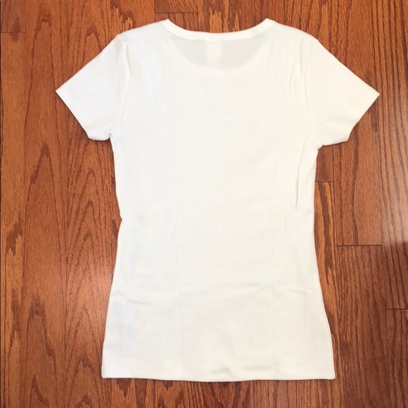 White H&M Fitted Top - Picture 3 of 4